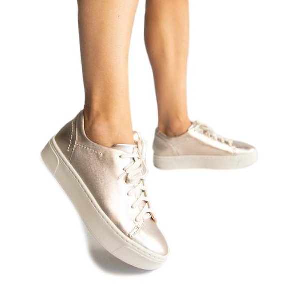 Naked Feet Helixx Platform Leather Sneaker, 8 - Picture 2 of 8